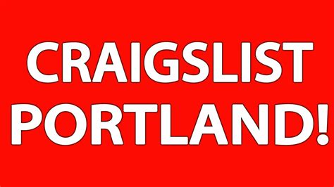paid postings. . Portland craigs list